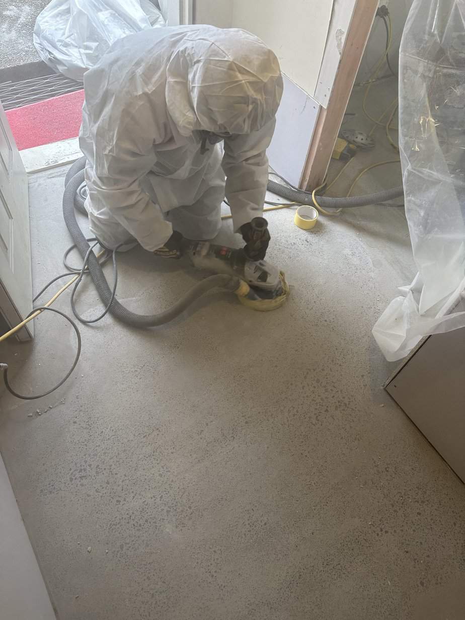 Finished Polished Concrete Surface