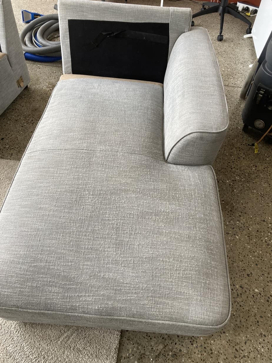 Clean Sofa After Professional Upholstery Treatment
